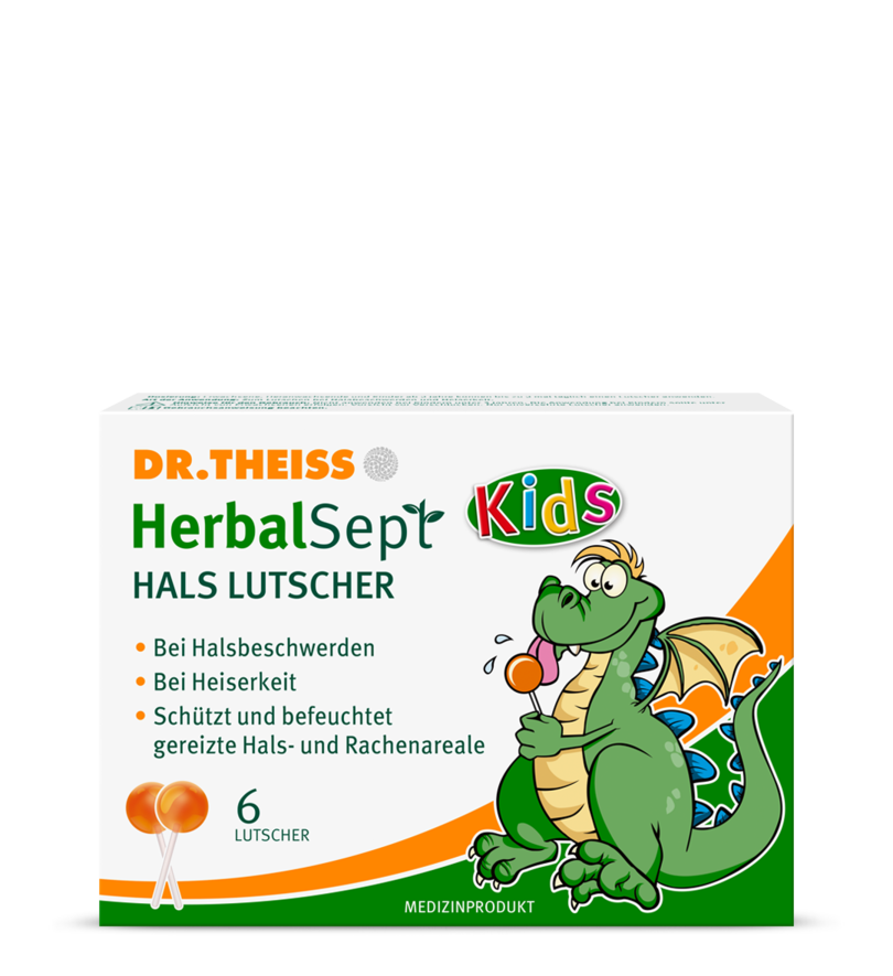 DR. THEISS HerbalSept Hals Lutscher | Kids