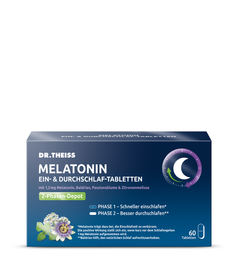 DR. THEISS Melatonin Ein- & Durchschlaf-Tabletten