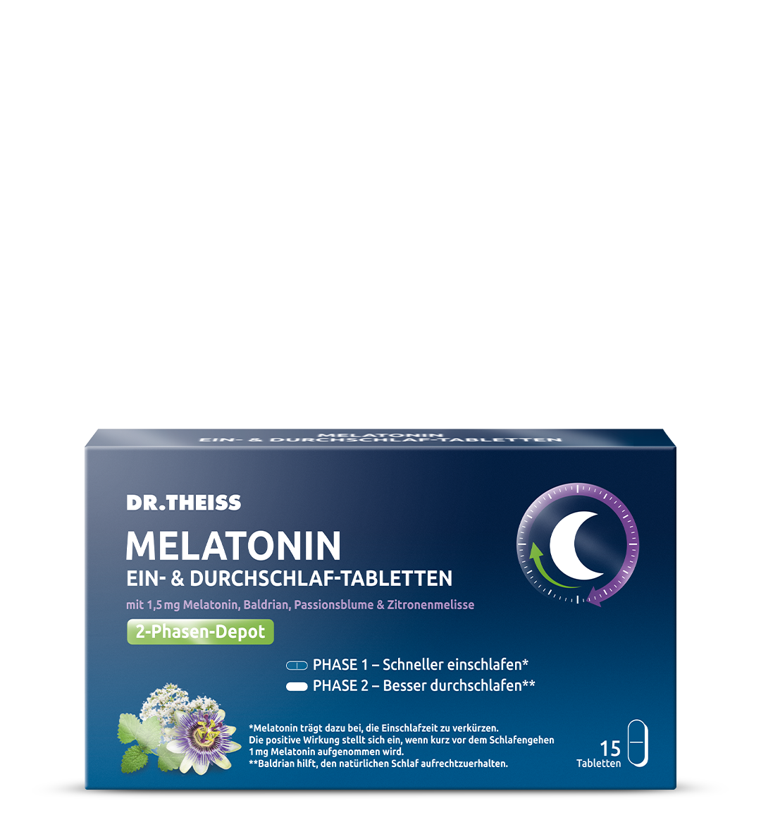 DR. THEISS Melatonin Ein- & Durchschlaf-Tabletten