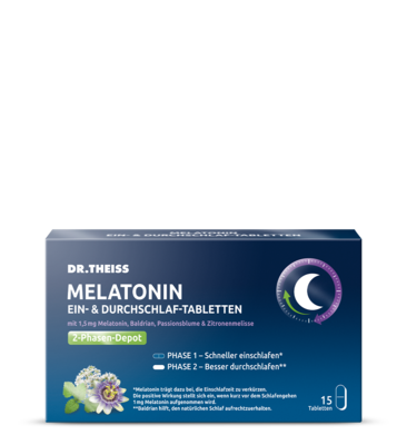 DR. THEISS Melatonin Ein- & Durchschlaf-Tabletten