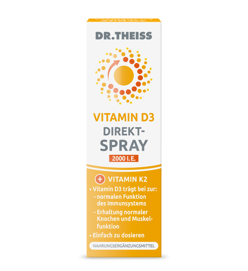 DR. THEISS Vitamin D3 Direkt-Spray 2000 I.E.