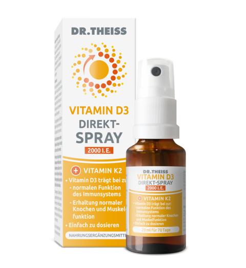 DR. THEISS Vitamin D3 Direkt-Spray 2000 I.E.