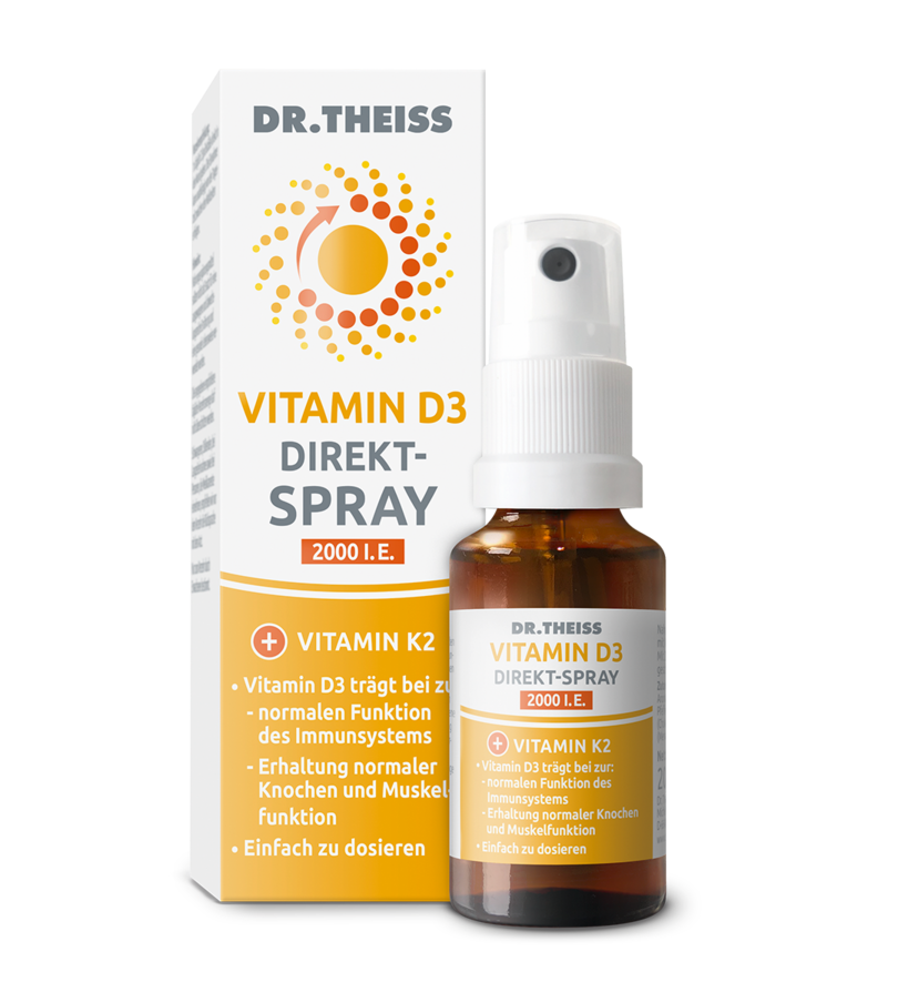 DR. THEISS Vitamin D3 Direkt-Spray 2000 I.E.
