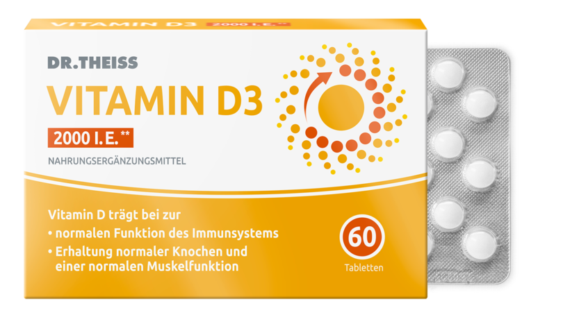 DR. THEISS Vitamin D3 Direkt-Spray 2000 I.E.