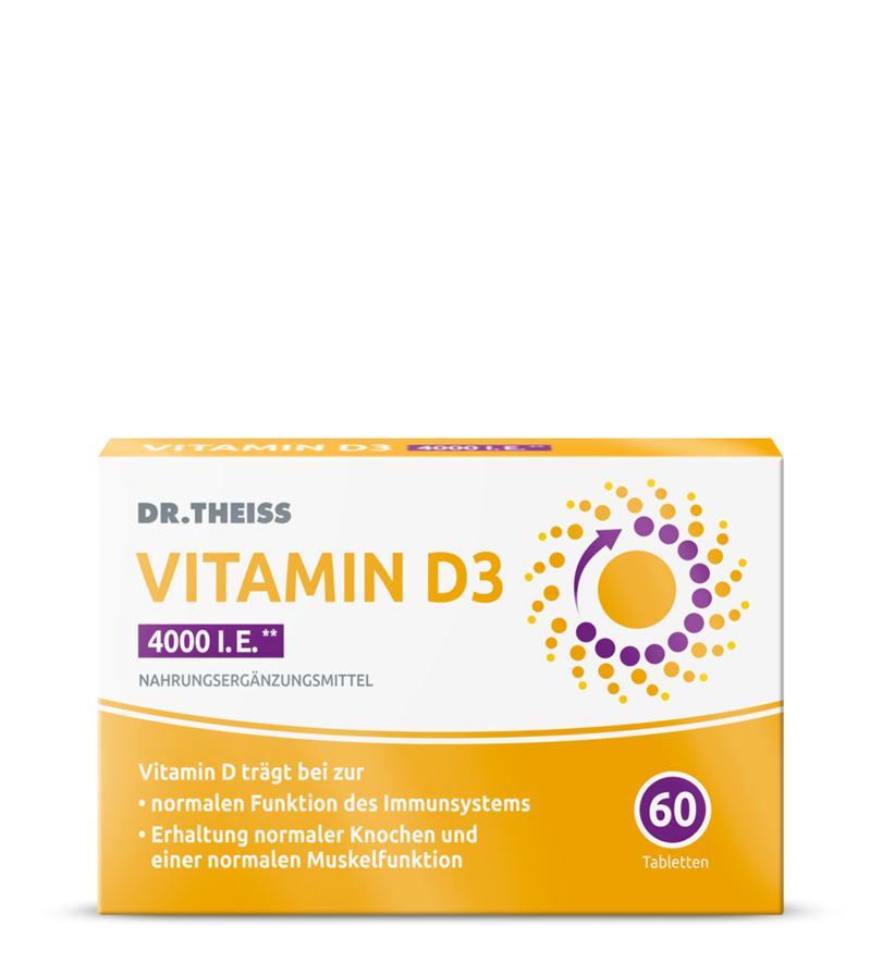 DR. THEISS D3 Tabletten 4000 i.E.
