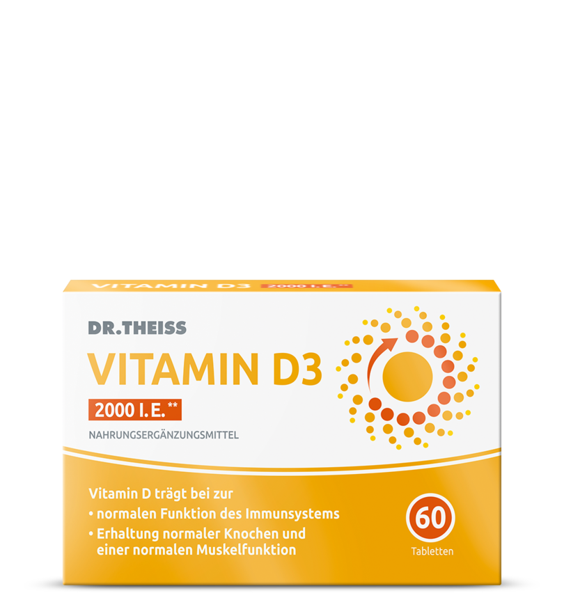 Dr. Theiss Vitamin D3 Tabletten