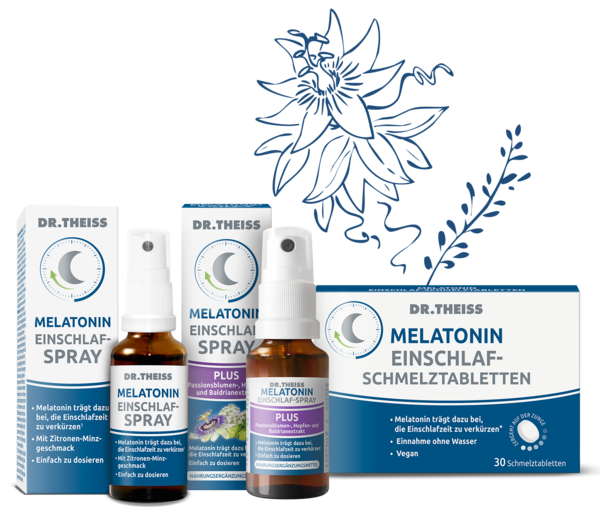 Melatonin Einschlafhilfen